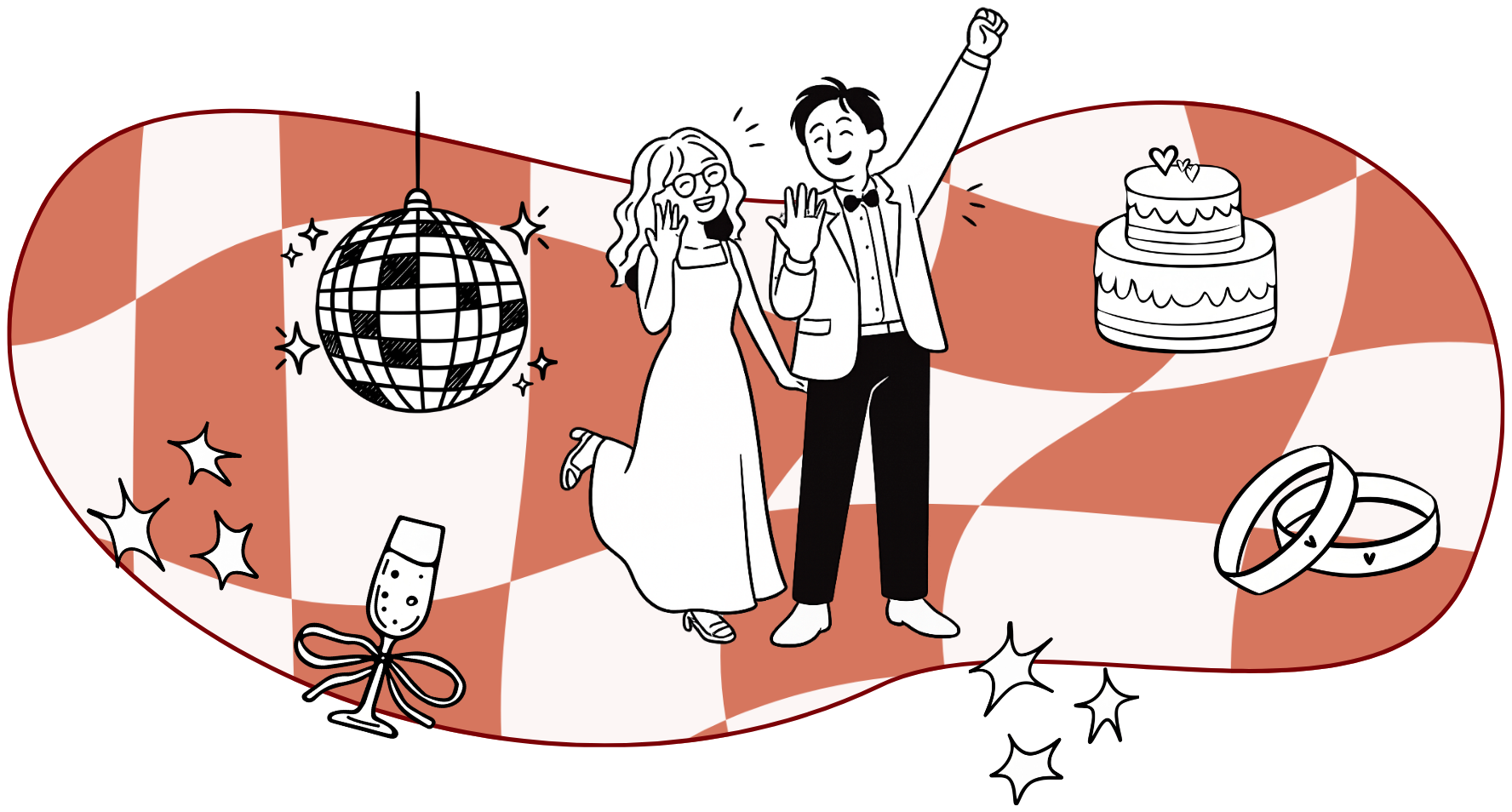 Sonja und Max &ndash; das Brautpaar